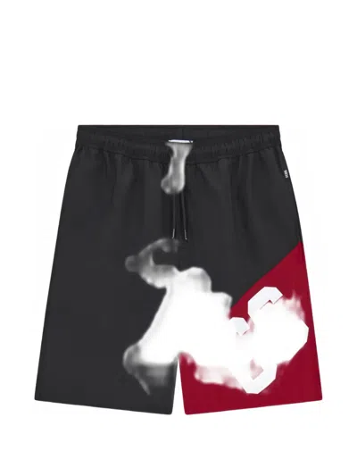 Gcds Logo-print Swim Shorts In Multi