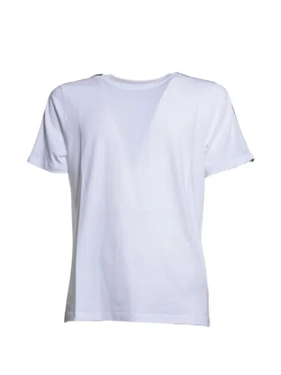 Gcds Logo-tape T-shirt In White