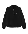 Gcds Varsity Bomber Jacket In Black