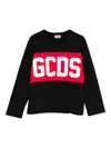 Gcds Long-sleeve T-shirt In Black