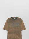 Gcds Love Graphic Print Relaxed Fit T-shirt In Brown