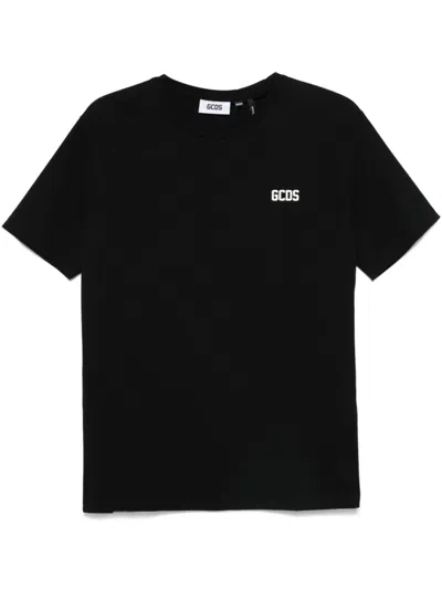 Gcds Low Band Logo T-shirt In Schwarz