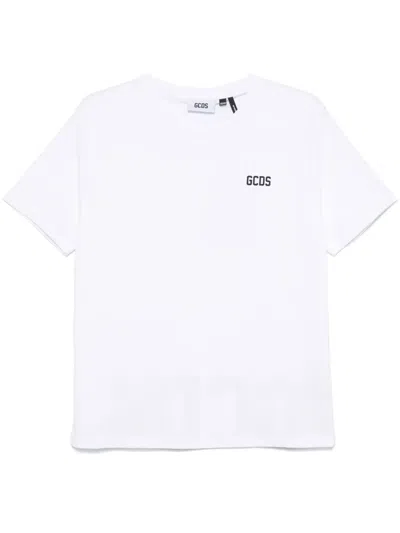 Gcds Low Band Logo T-shirt In White