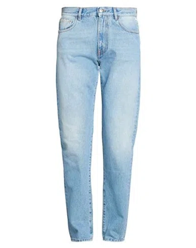 Gcds Man Jeans Blue Size 30 Cotton