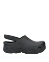 Gcds Embossed-logo Slingback Clogs In Black