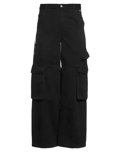 Gcds Man Pants Black Size 30 Cotton