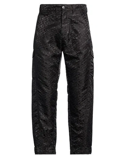 Gcds Man Pants Black Size 32 Polyamide