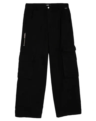 Gcds Man Pants Black Size 38 Cotton