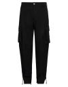Gcds Man Pants Black Size 38 Cotton