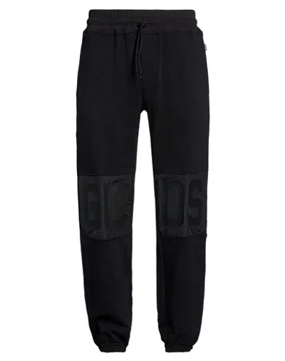 Gcds Man Pants Black Size M Cotton, Polyester