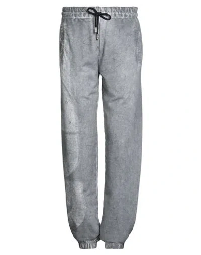 Gcds Man Pants Grey Size Xxl Cotton