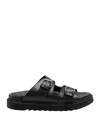 Gcds Sandals In Black
