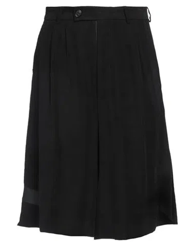 Gcds Man Shorts & Bermuda Shorts Black Size 32 Viscose, Polyester