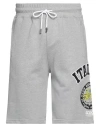 Gcds Man Shorts & Bermuda Shorts Light Grey Size M Cotton In Grey