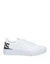 Gcds Man Sneakers White Size 11 Leather In White