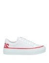 Gcds Man Sneakers White Size 8 Textile Fibers In White