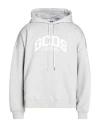 Gcds Man Sweatshirt Light Grey Size Xl Cotton In Grey