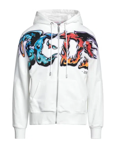 Gcds Sweatshirts In White