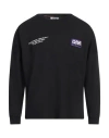 Gcds Man T-shirt Black Size Xs Cotton In Black