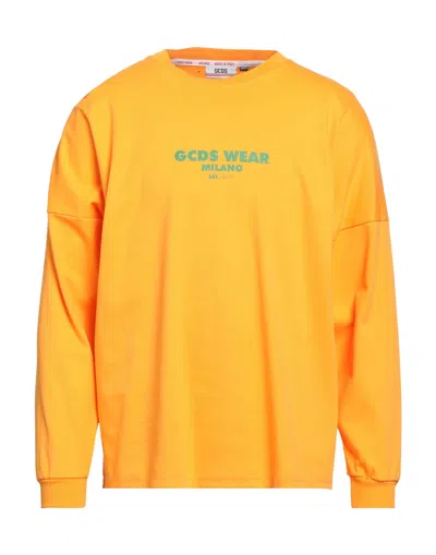 Gcds T-shirts In Orange
