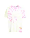 Gcds Tie Dye T-shirt Multicolor In Pink