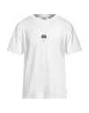 Gcds Man T-shirt White Size L Cotton