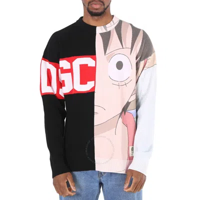 Gcds Men's Graphic One Piece Luffy Hybrid Sweater In Multi