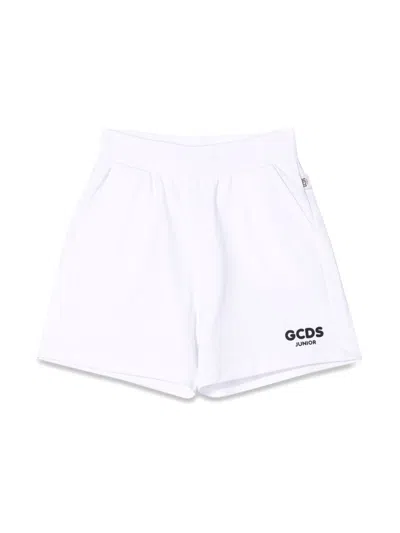 Gcds Mini Comfort Shorts For Boys In White