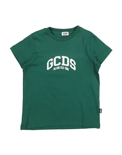 Gcds Mini Babies'  Toddler Boy T-shirt Green Size 6 Cotton