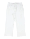 Gcds Mini Toddler Girl Pants White Size 6 Cotton In White