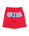 Gcds Mini Toddler Girl Shorts & Bermuda Shorts Red Size 4 Cotton In Red
