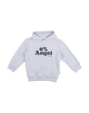 Gcds Mini Babies'  Toddler Girl Sweatshirt Light Grey Size 4 Cotton, Elastane In Blue