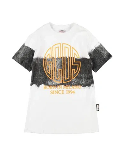 Gcds Mini Babies'  Toddler Girl T-shirt White Size 4 Cotton