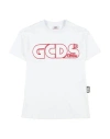 Gcds Mini Babies'  Toddler Girl T-shirt White Size 6 Cotton