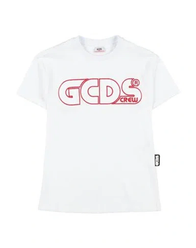 Gcds Mini Babies'  Toddler Girl T-shirt White Size 6 Cotton