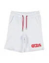 Gcds Mini Toddler Shorts & Bermuda Shorts White Size 6 Cotton In White