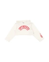 Gcds Mini Toddler Sweatshirt Cream Size 6 Cotton, Elastane In White