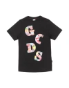 Gcds Mini Toddler T-shirt Black Size 6 Cotton, Elastane In Black