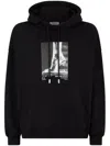 Gcds Morso Oversized Drawstring Sweater In Black