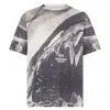 Gcds Morso Print Oversized Cotton T-shirt