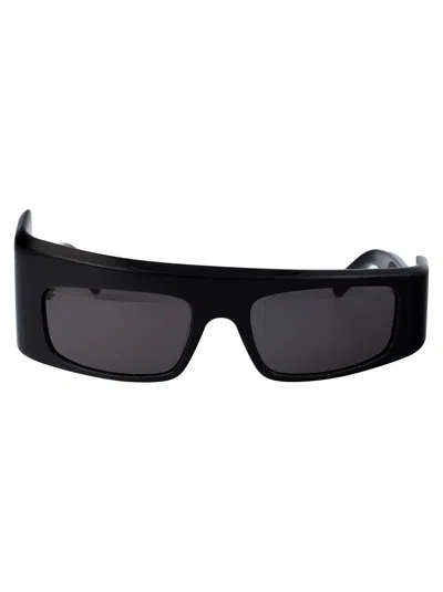 Gcds Nero Lucido Acetate Sunglasses
