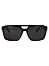 Gcds Nero Lucido / Fumo Acetate Sunglasses In Black