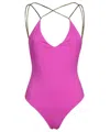 Gcds One-piece Swimsuit In Pink