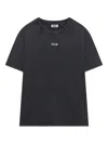 Gcds Oversize T-shirt In Grey