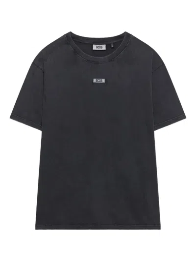 Gcds Oversize T-shirt In Grey