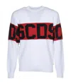 Gcds Oversized Logo Jumper In Red