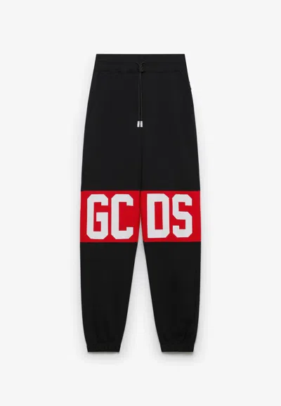 Gcds Pants Band Logo Sweatpants In Black