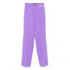 Gcds Tailored Trousers In Purple