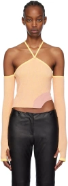 Gcds Pink Comma Top In 54 Candy Rose