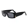 Gcds Plastic Sunglasses In Black